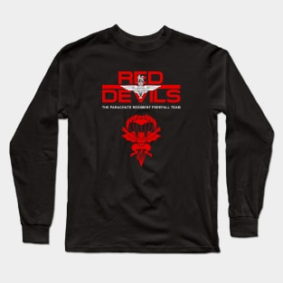 Mod.3 Red Devils Parachute Team Long Sleeve T-Shirt